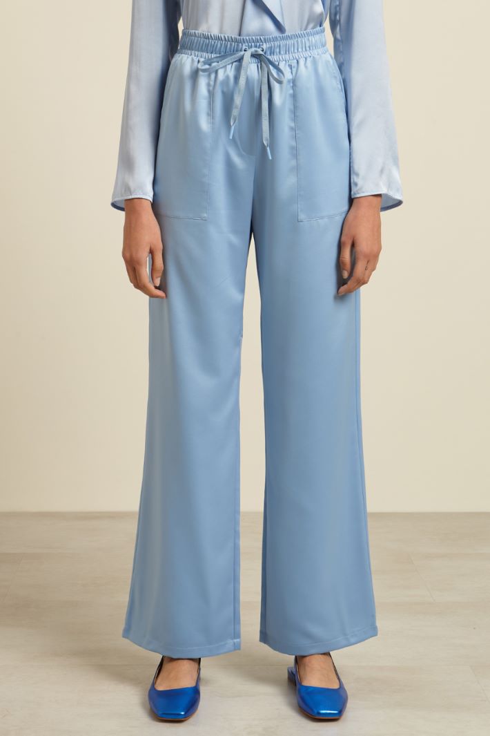 Pantaloni in raso Fashion Market