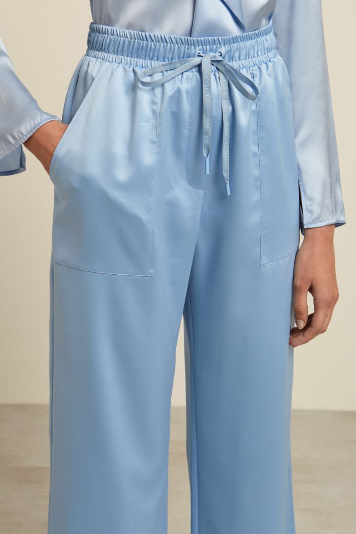 Pantaloni in raso Fashion Market