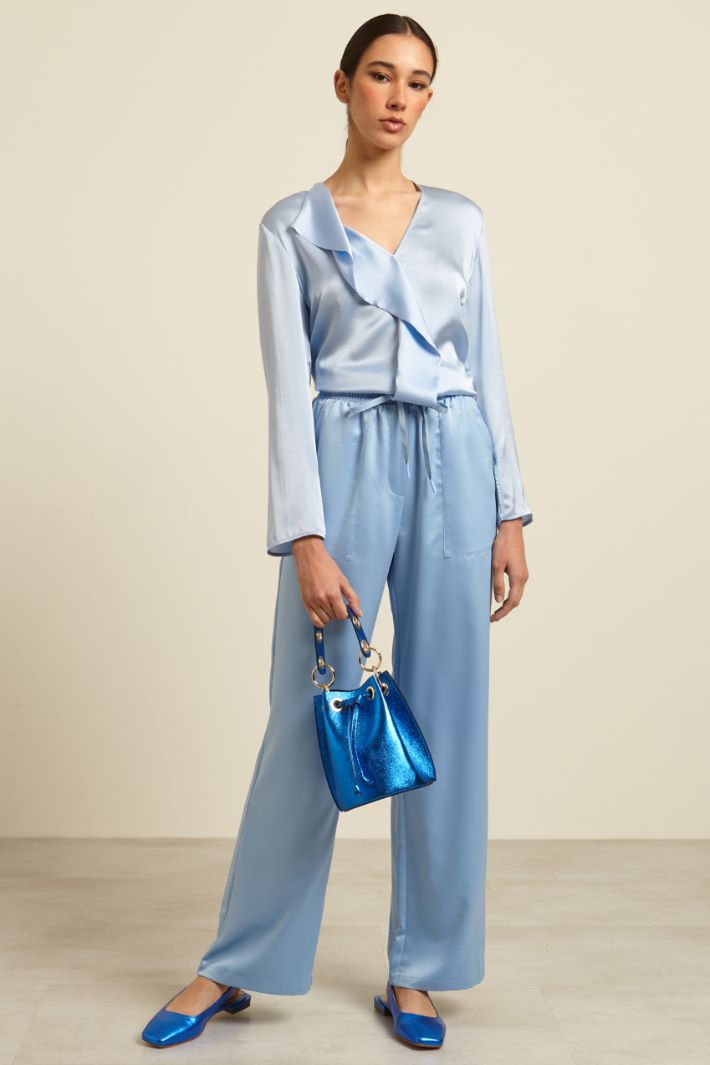 Pantaloni in raso Fashion Market