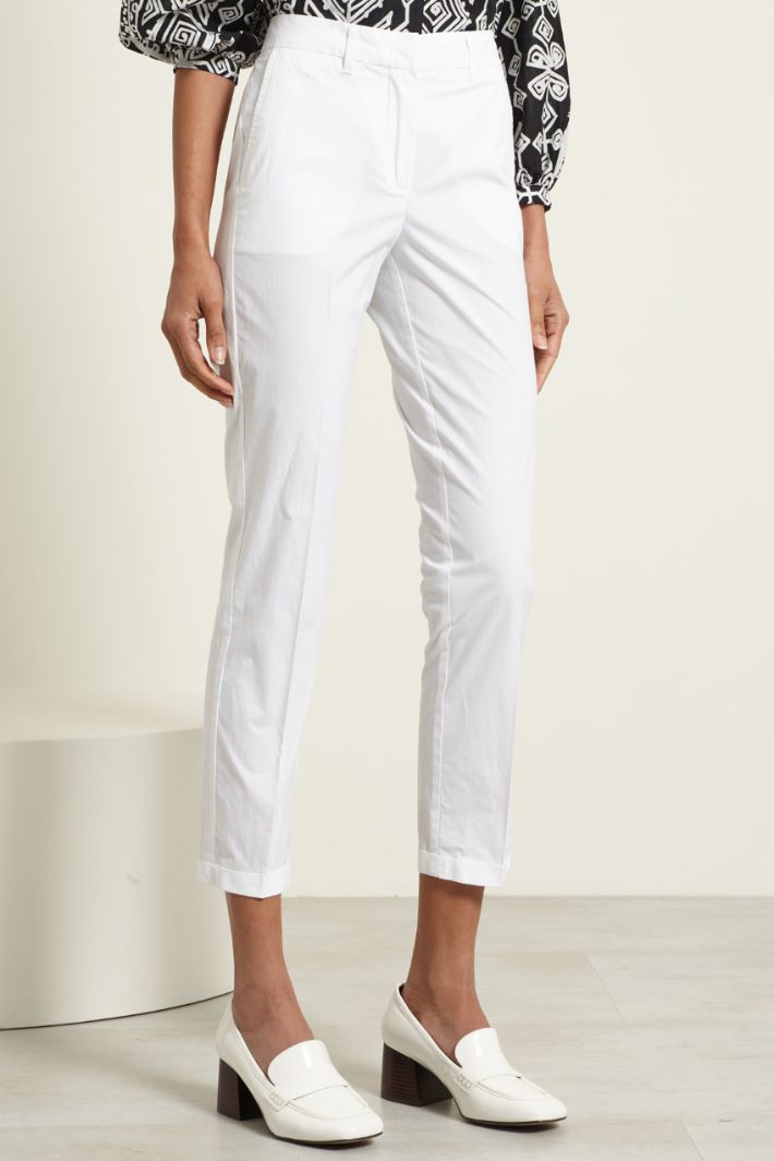 Pantaloni con risvolti Fashion Market