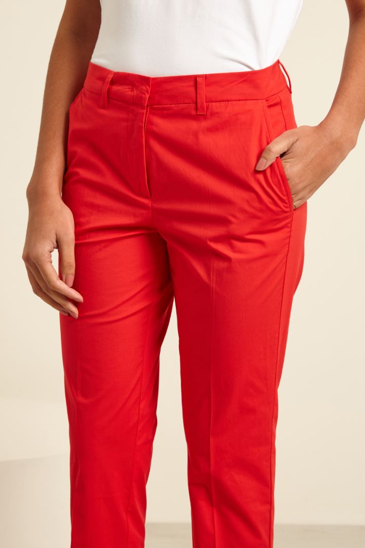 Pantaloni con risvolti Fashion Market