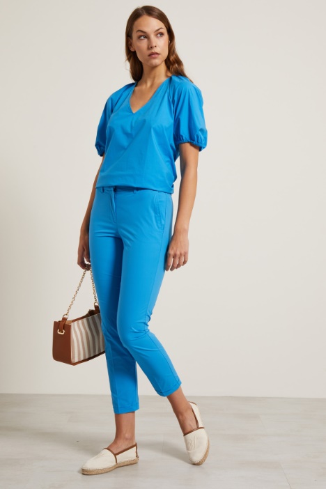 Pantaloni con risvolti Fashion Market