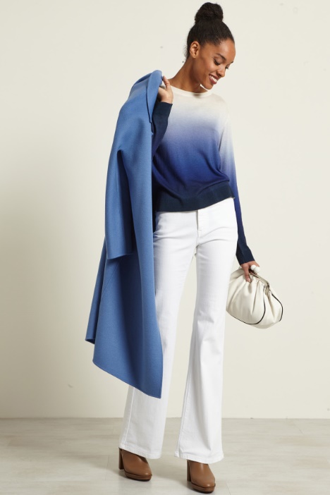 Pantaloni flare in drill Fashion Market