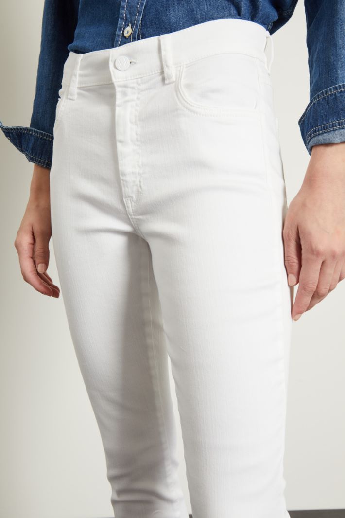 Pantaloni slim in drill Fashion Market