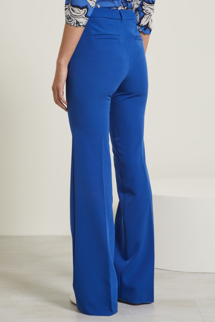 Pantaloni a palazzo in cady Fashion Market