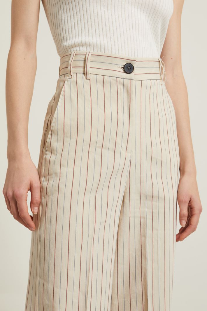 Pantaloni in tela crépe Fashion Market