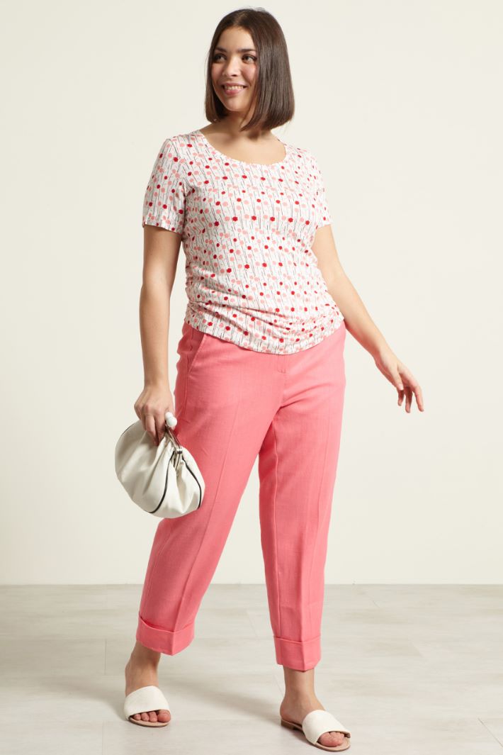 Pantaloni con risvolti Fashion Market