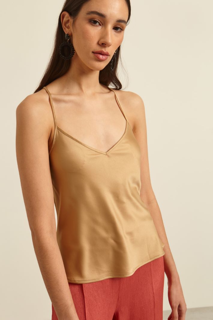 Top in raso Fashion Market