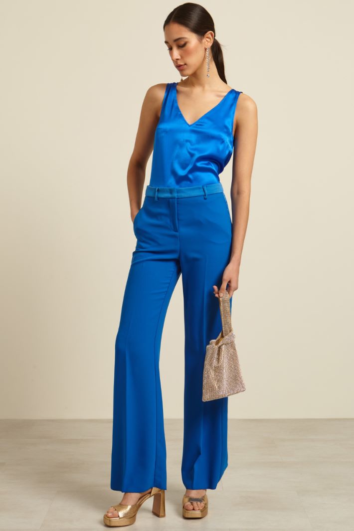 Top in raso di pura seta Fashion Market