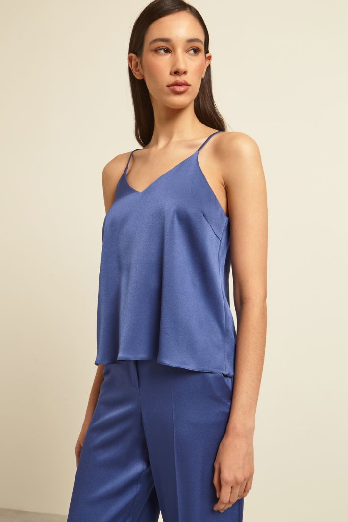 Top in raso fluido Fashion Market