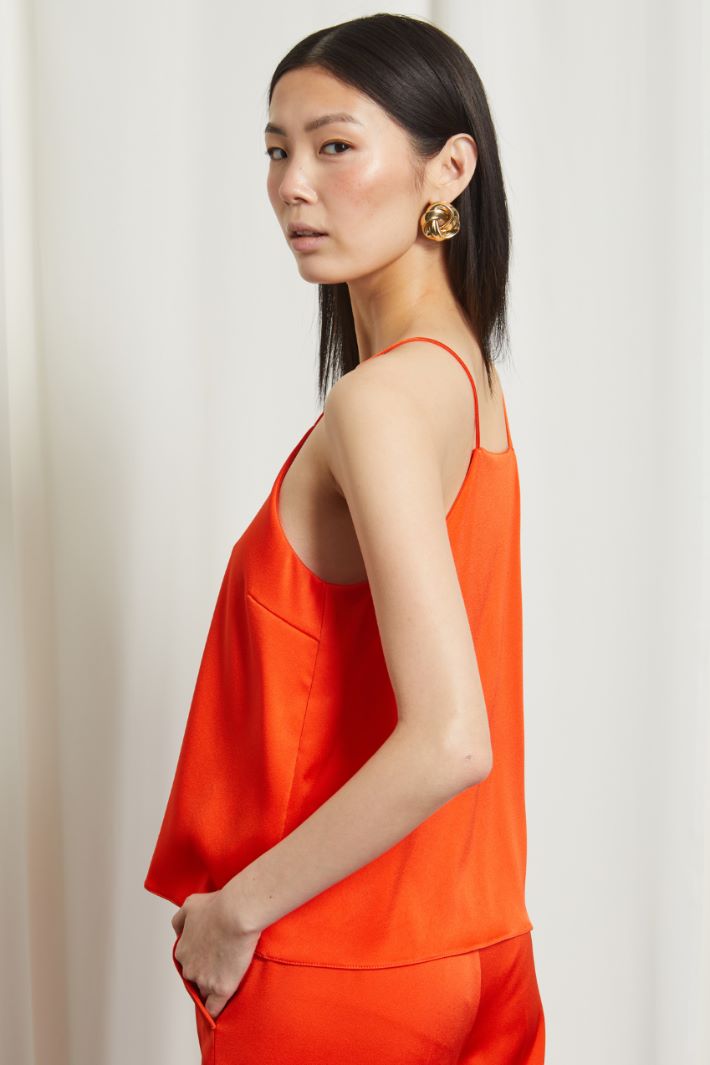 Top in raso fluido Fashion Market