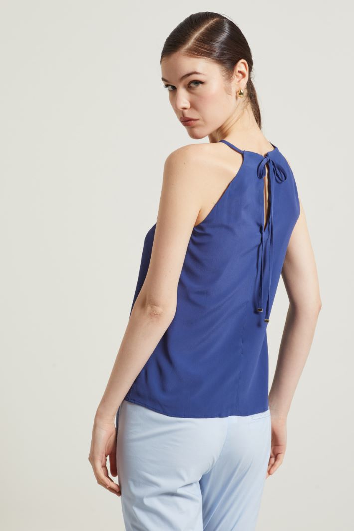 Top in crêpe Fashion Market