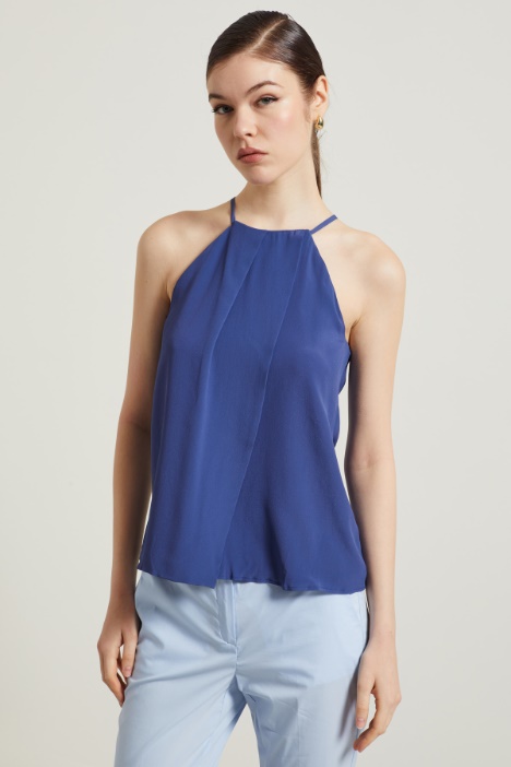 Top in crêpe Fashion Market