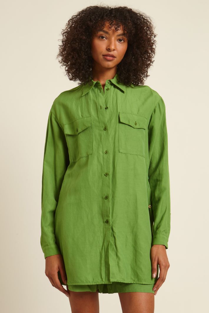 Camicia sahariana lunga Fashion Market