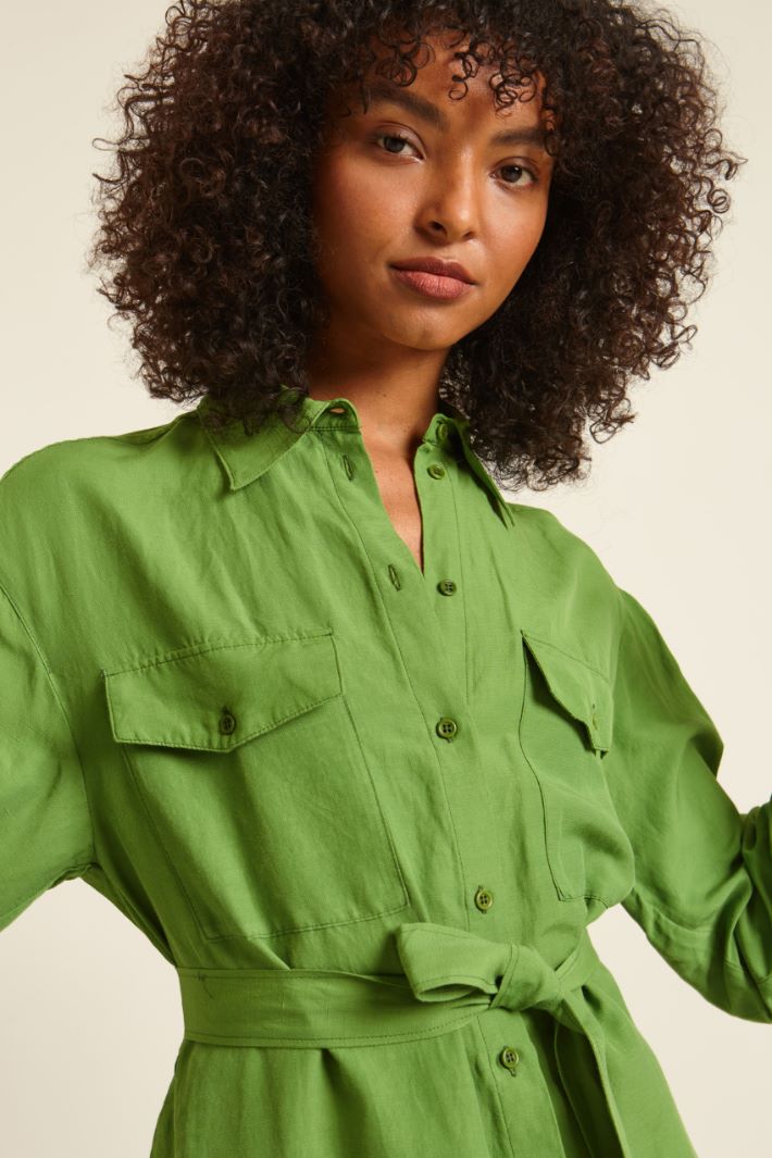 Camicia sahariana lunga Fashion Market