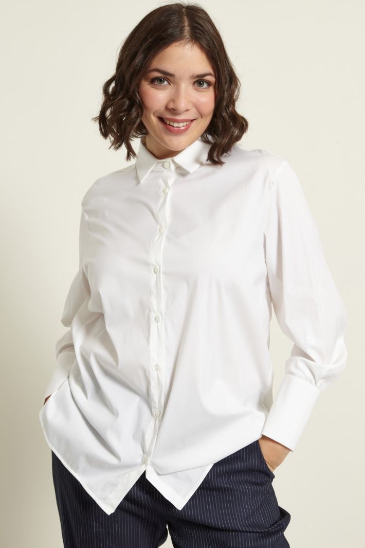 Camicia con cannoncino  Fashion Market