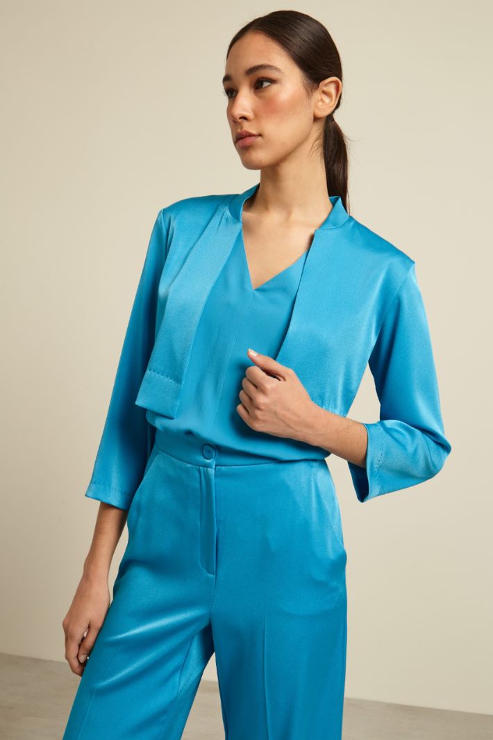 Bolero in satin Fashion Market