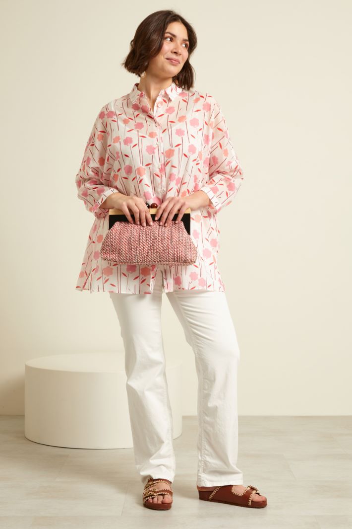 Camicia in cotone stampato  Fashion Market