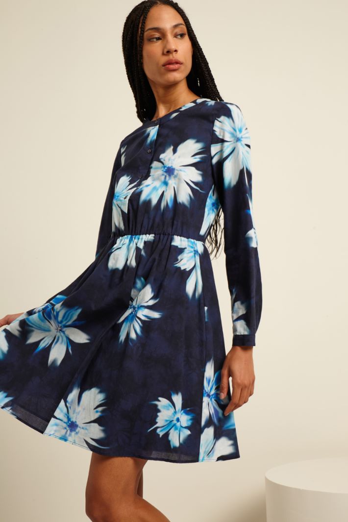 Abito svasato in cotone Fashion Market