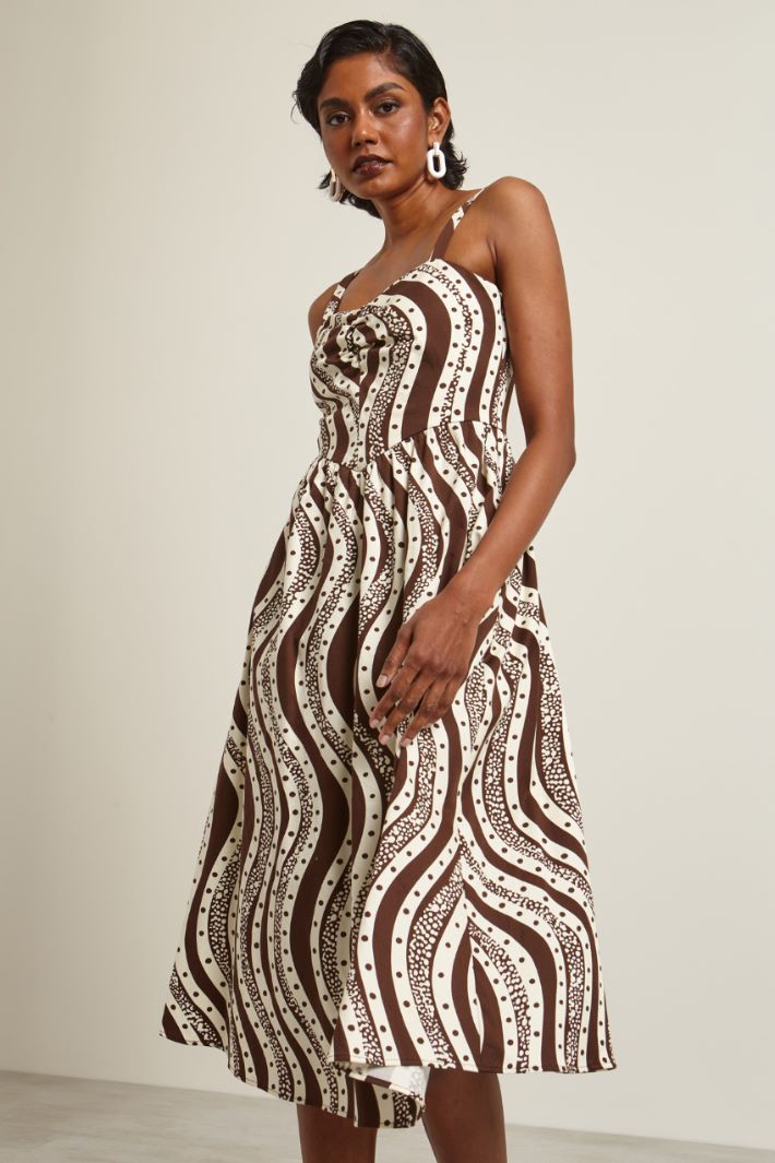 Abito con arricciature Fashion Market