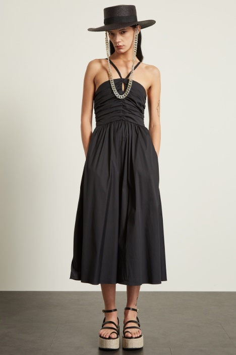 Abito con drappeggio Fashion Market