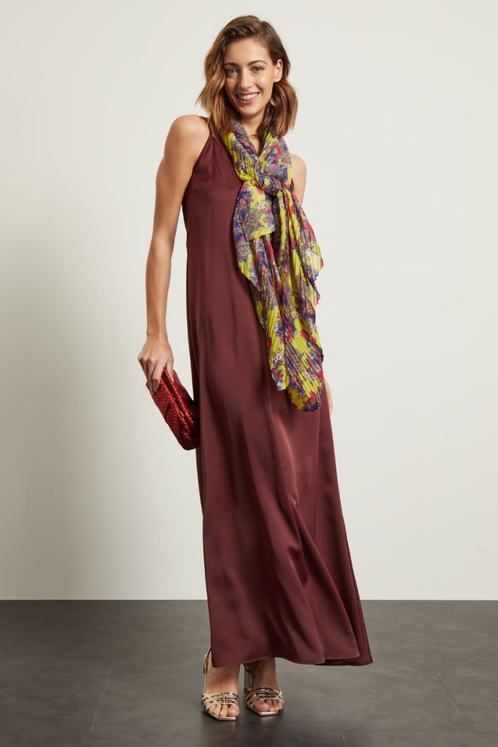 Slip dress in enver satin
 Fashion Market