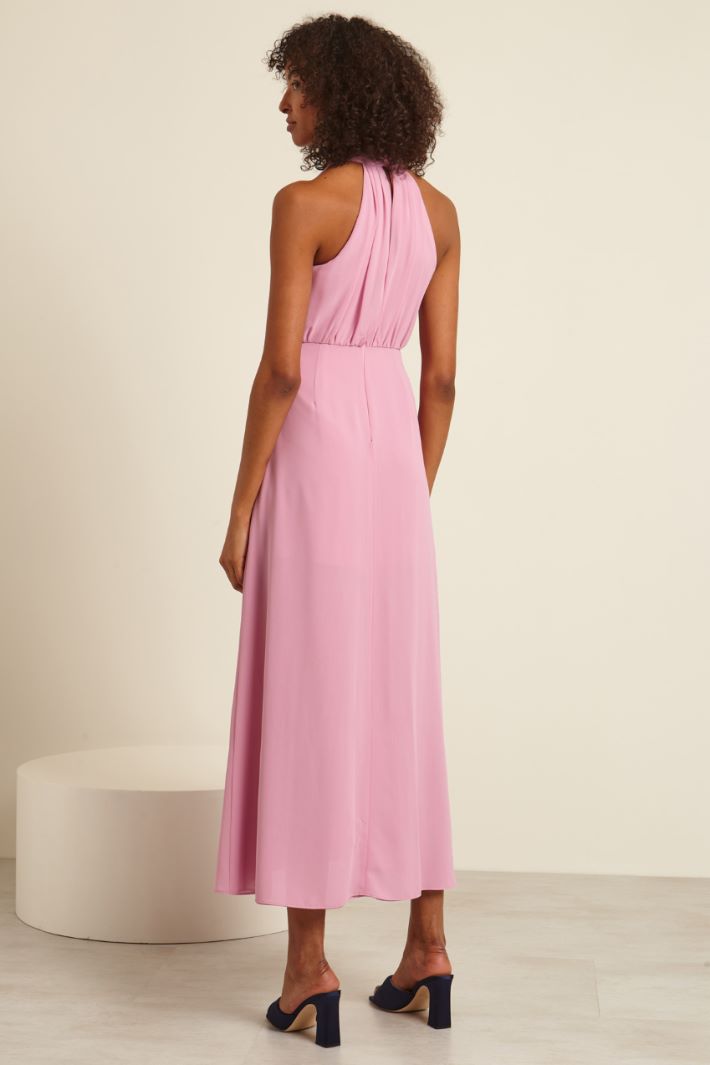 Abito lungo con spacco Fashion Market