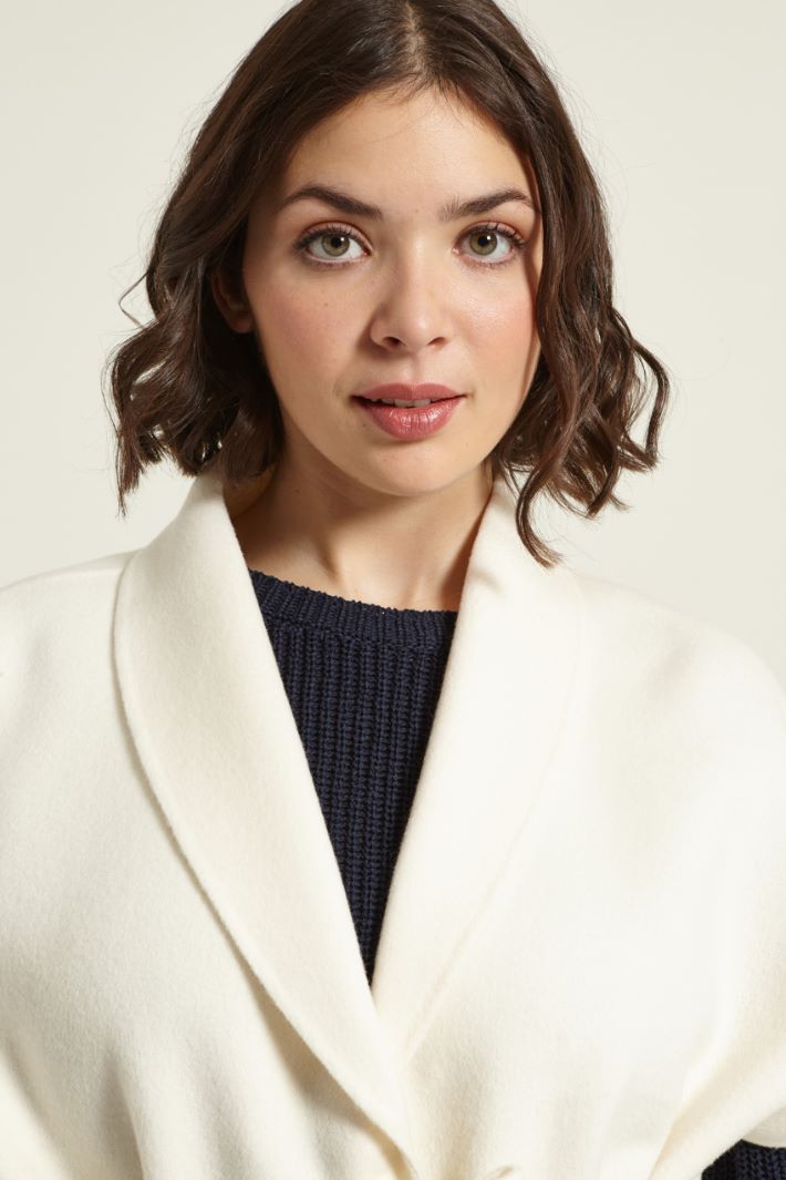 Giaccone con cintura Fashion Market