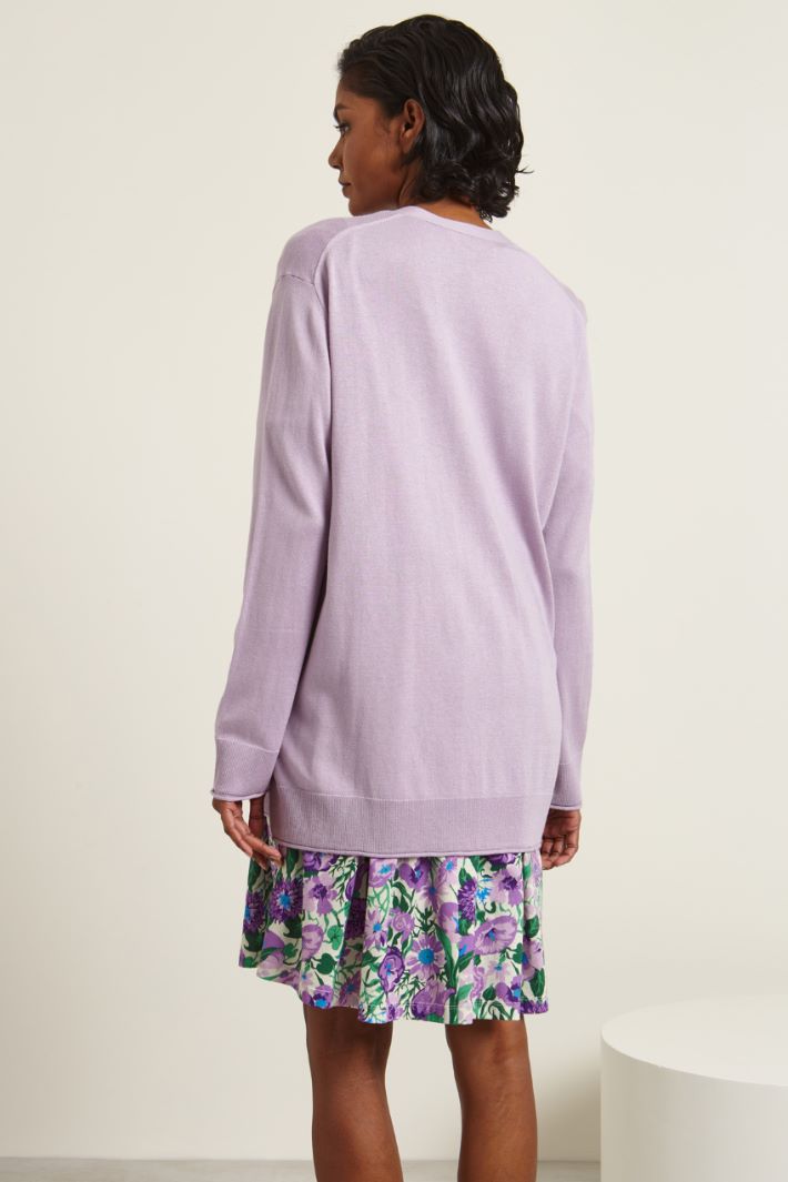 Cardigan in seta e cotone Fashion Market Cardigan in seta e cotone Fashion Market