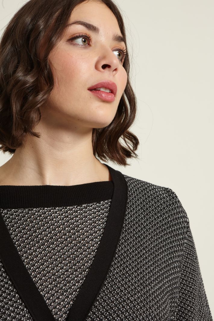 Cardigan lungo crépe Fashion Market