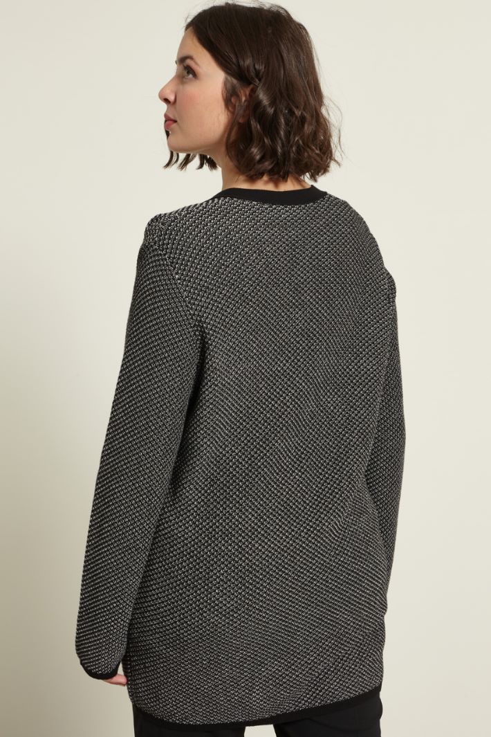 Cardigan lungo crépe Fashion Market