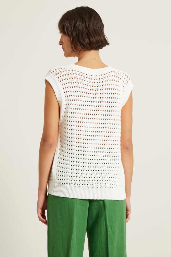 Gilet traforato Fashion Market