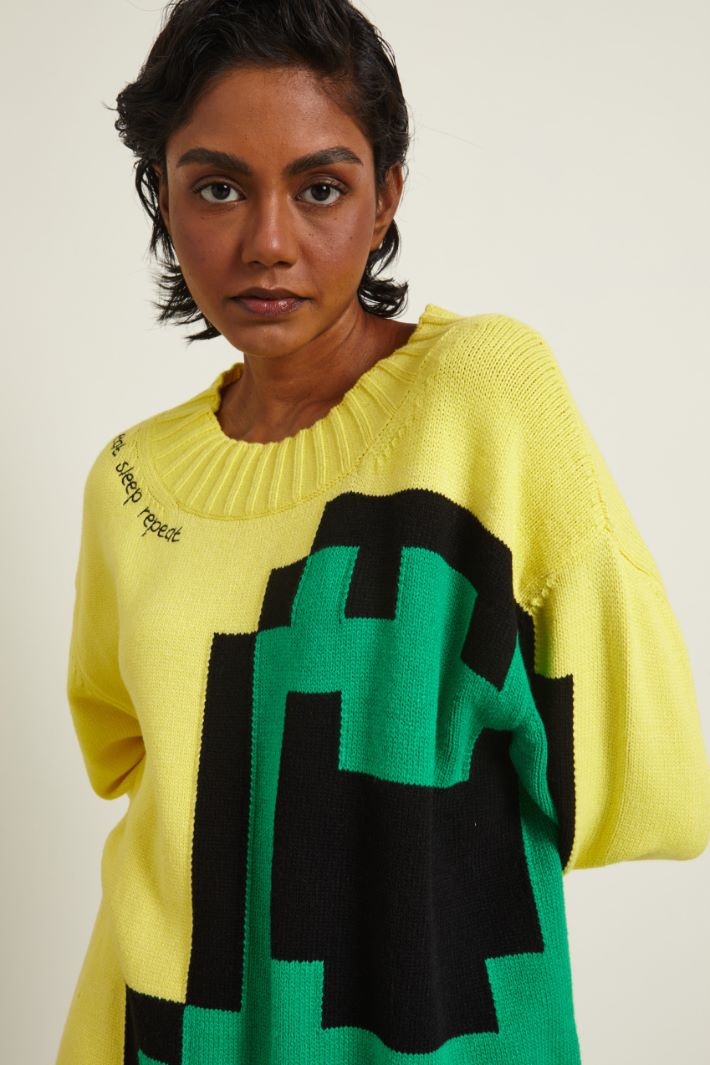 Maglia con intarsio Fashion Market Maglia con intarsio Fashion Market