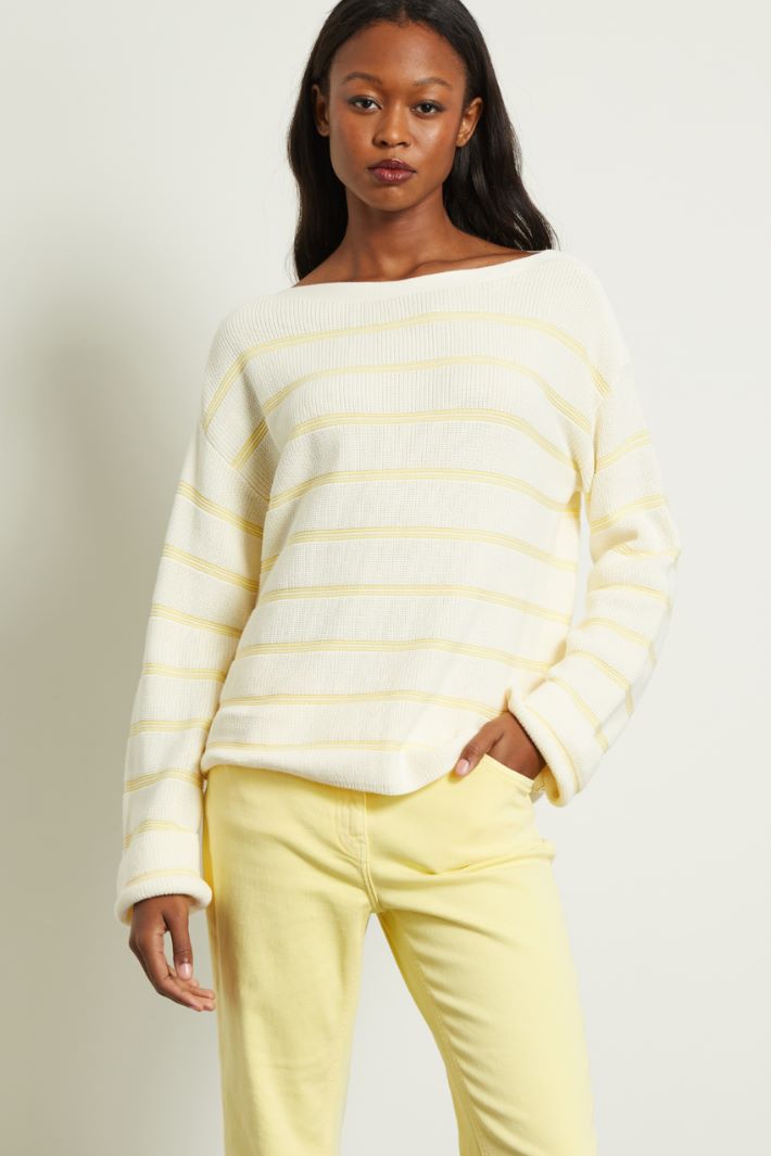 Maglia con scollo a barchetta Fashion Market Maglia con scollo a barchetta Fashion Market