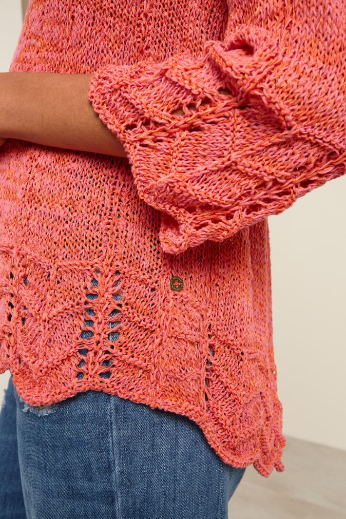 Maglia con maniche tre quarti Fashion Market