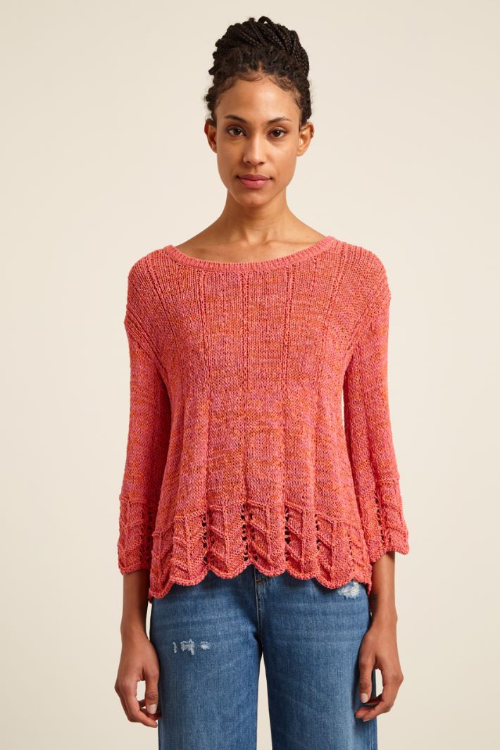 Maglia con maniche tre quarti Fashion Market