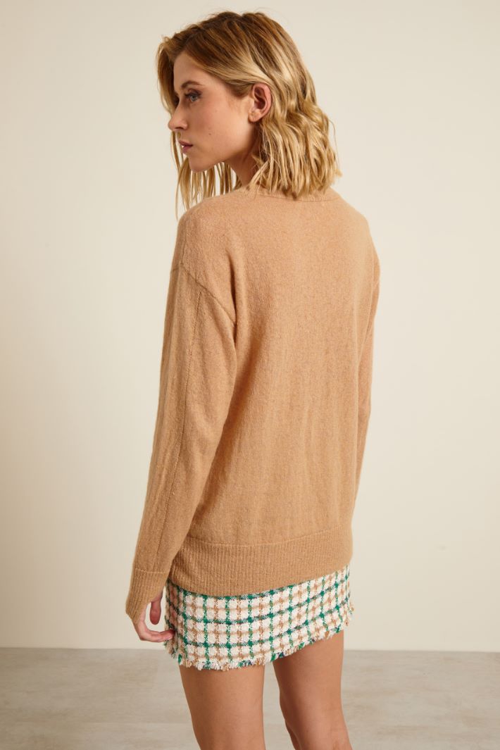 Maglia con fondo asimmetrico Fashion Market Maglia con fondo asimmetrico Fashion Market