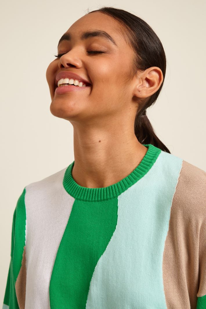 Maglia con intarsio Fashion Market Maglia con intarsio Fashion Market