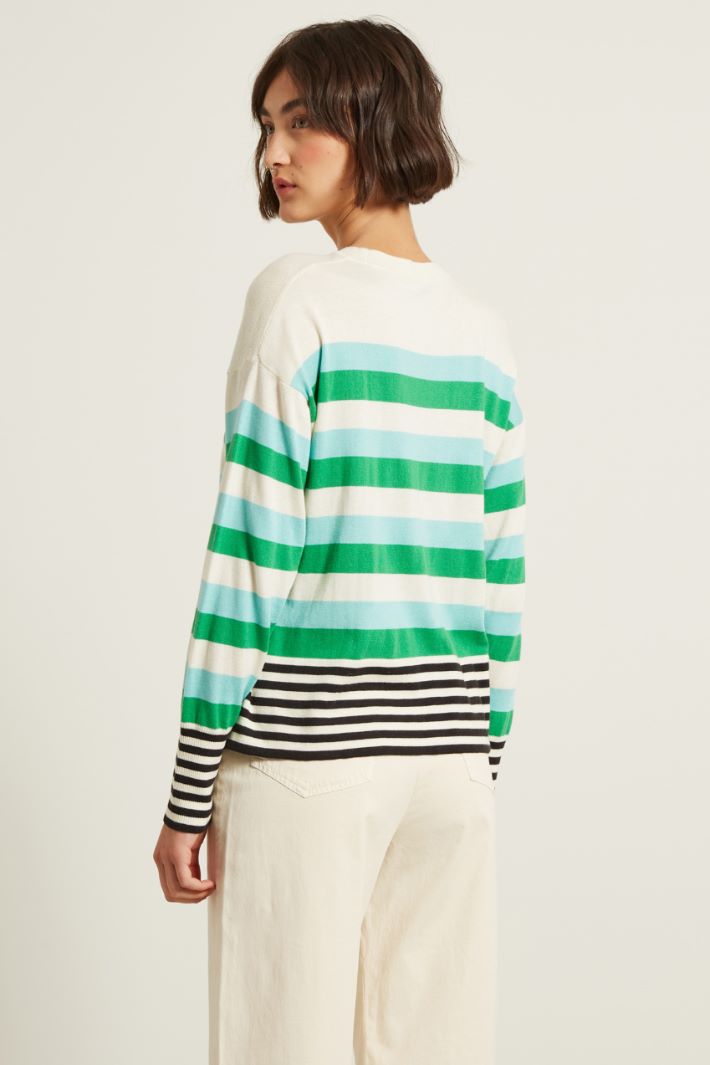 Maglia in cotone e viscosa Fashion Market