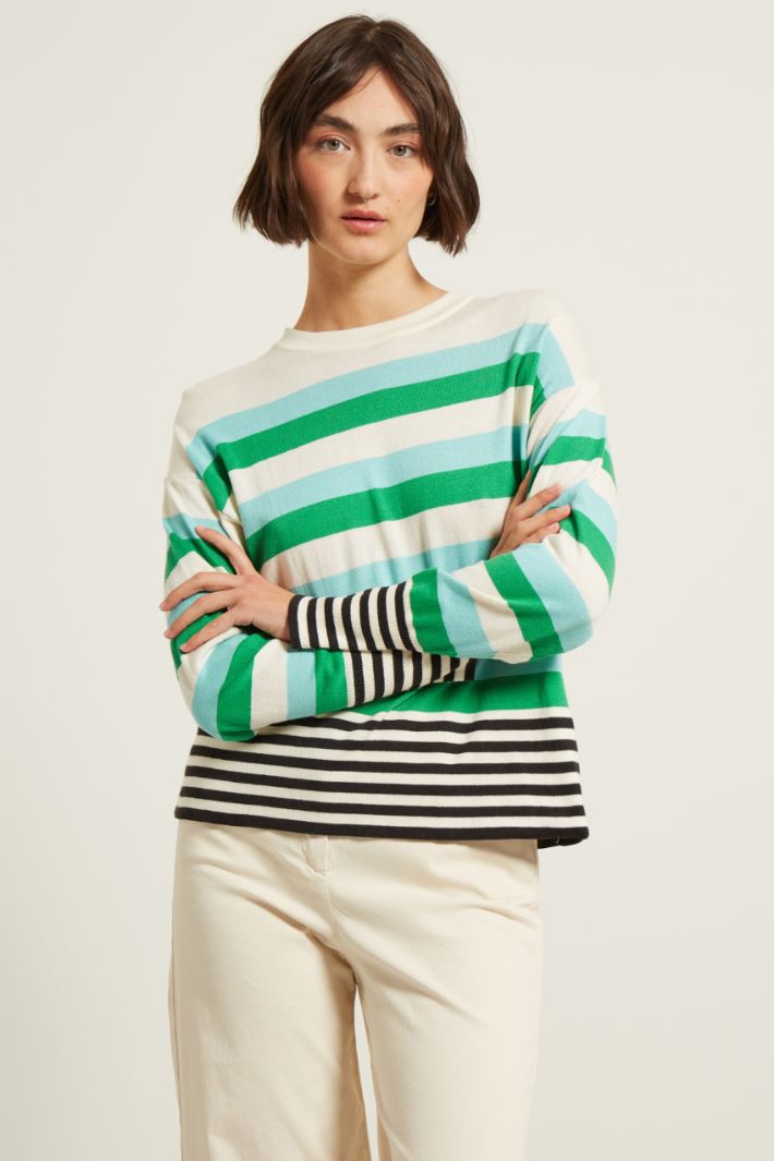 Maglia in cotone e viscosa Fashion Market