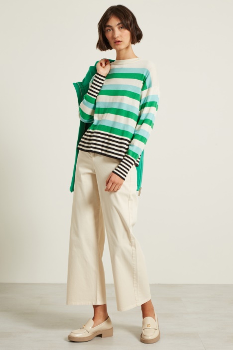 Maglia in cotone e viscosa Fashion Market