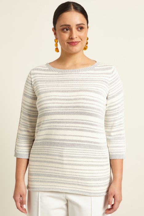 Maglia con maniche a tre quarti Fashion Market