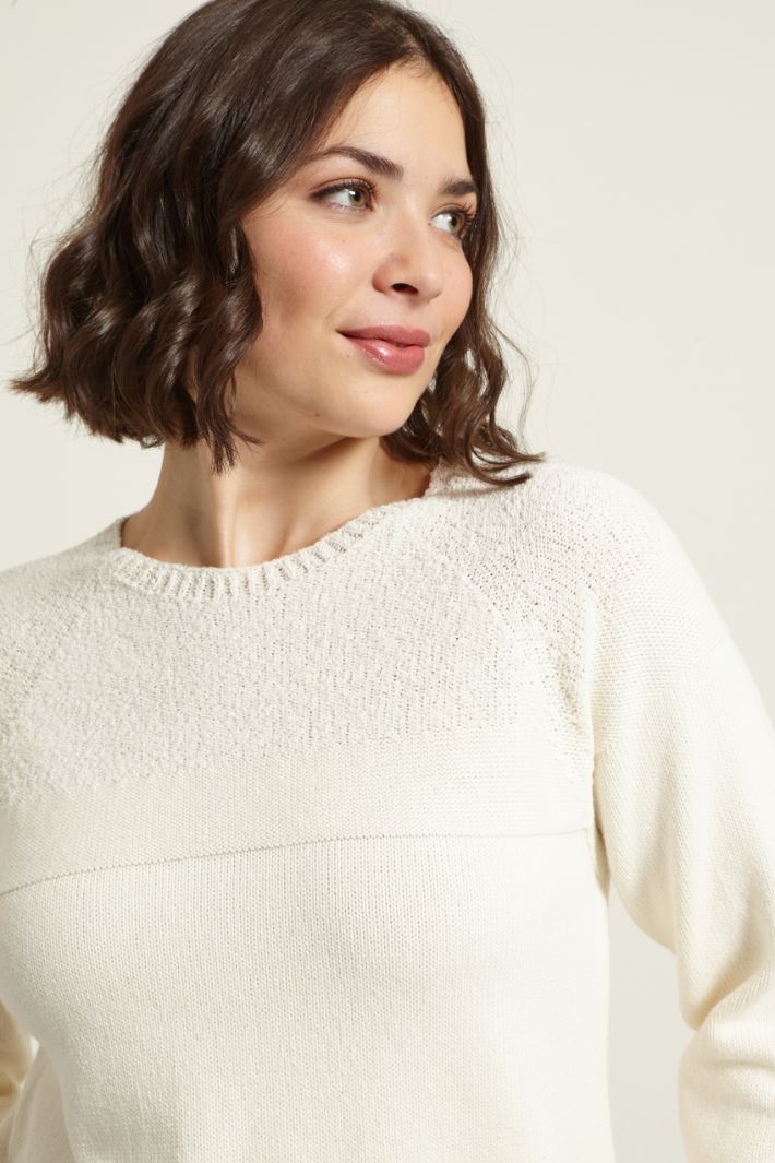 Maglia effetto spugna Fashion Market Maglia effetto spugna Fashion Market