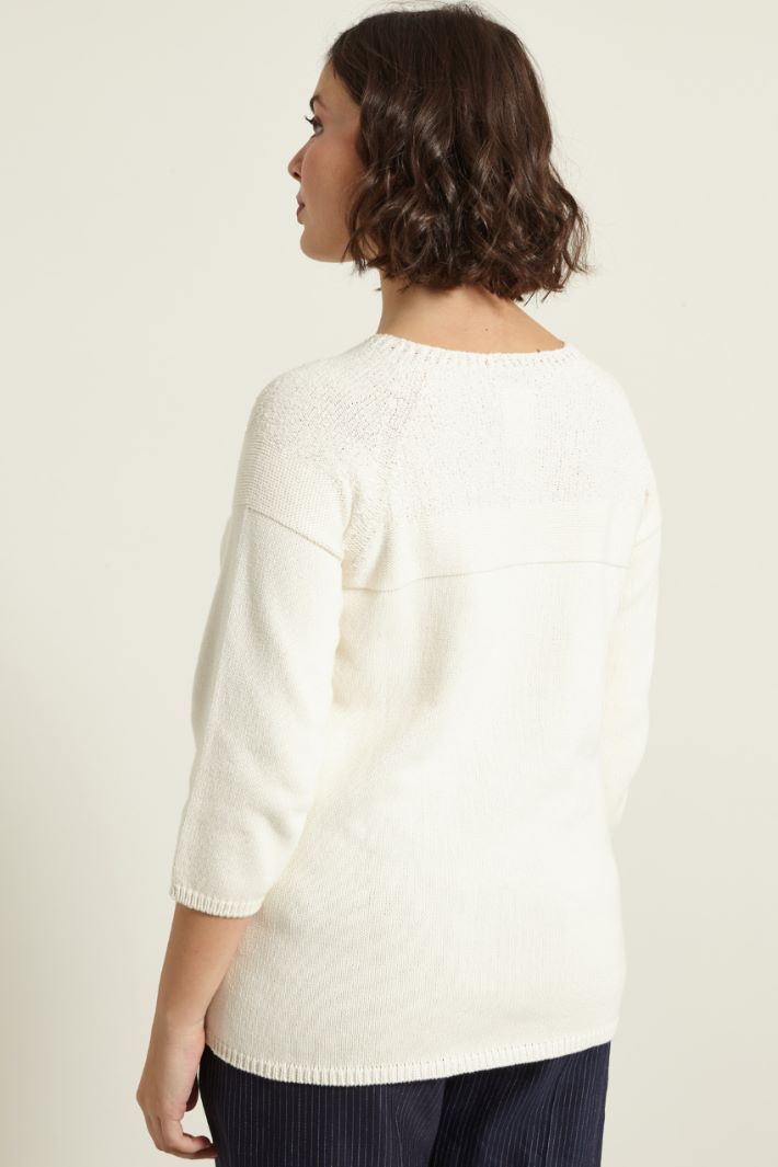 Maglia effetto spugna Fashion Market Maglia effetto spugna Fashion Market