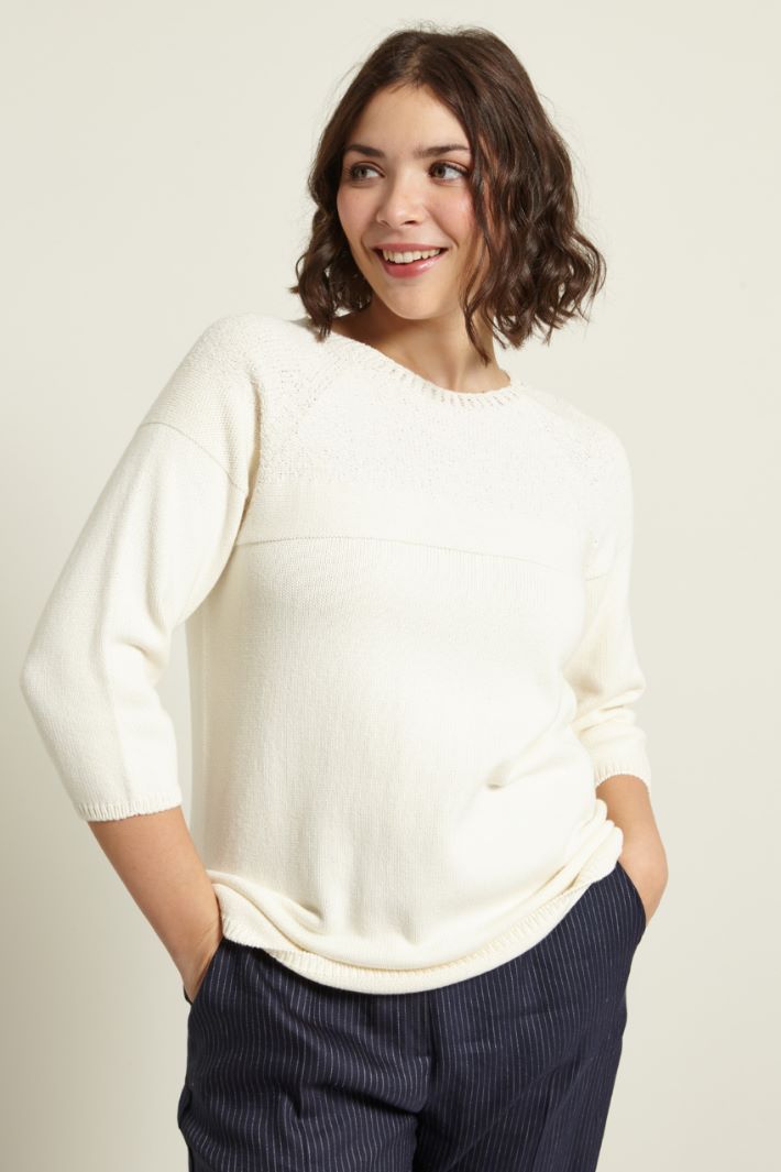 Maglia effetto spugna Fashion Market Maglia effetto spugna Fashion Market