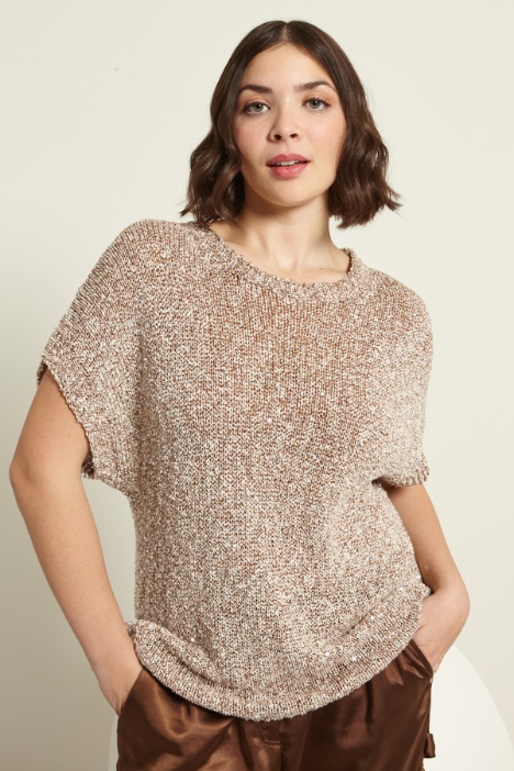 Maglia in filato bottonato Fashion Market