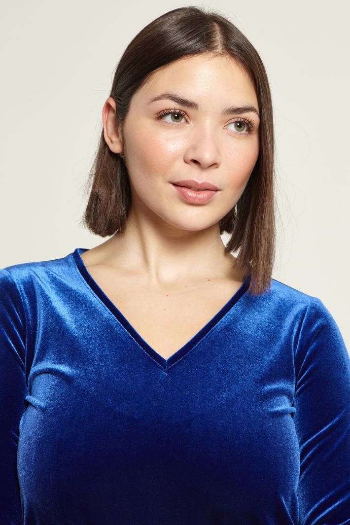 Abito corto in ciniglia Fashion Market Abito corto in ciniglia Fashion Market