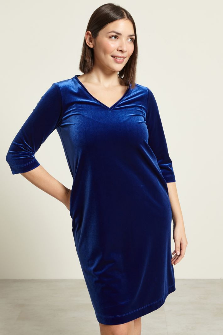 Abito corto in ciniglia Fashion Market Abito corto in ciniglia Fashion Market