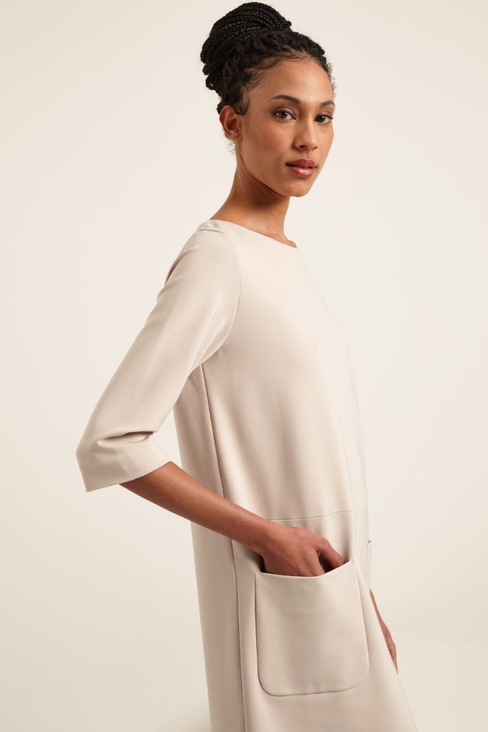 Abito in con tasche applicate Fashion Market