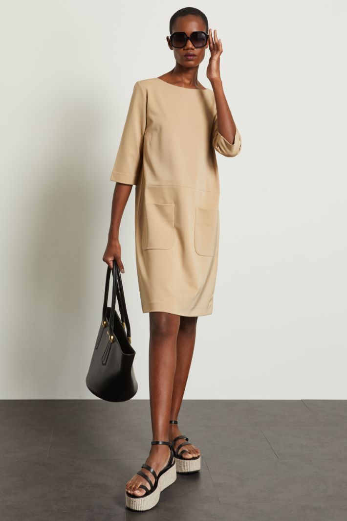 Abito in con tasche applicate Fashion Market